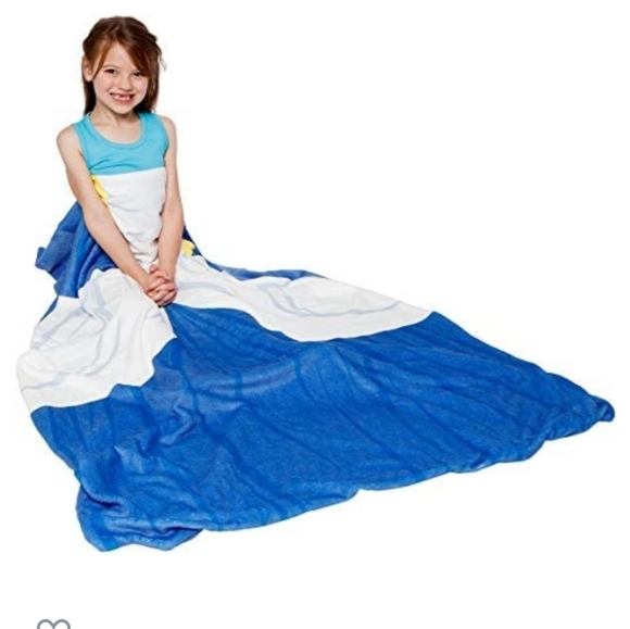 Silver Lilly Princess Dress Blanket/Sleeping Bag - Picture 2 of 11